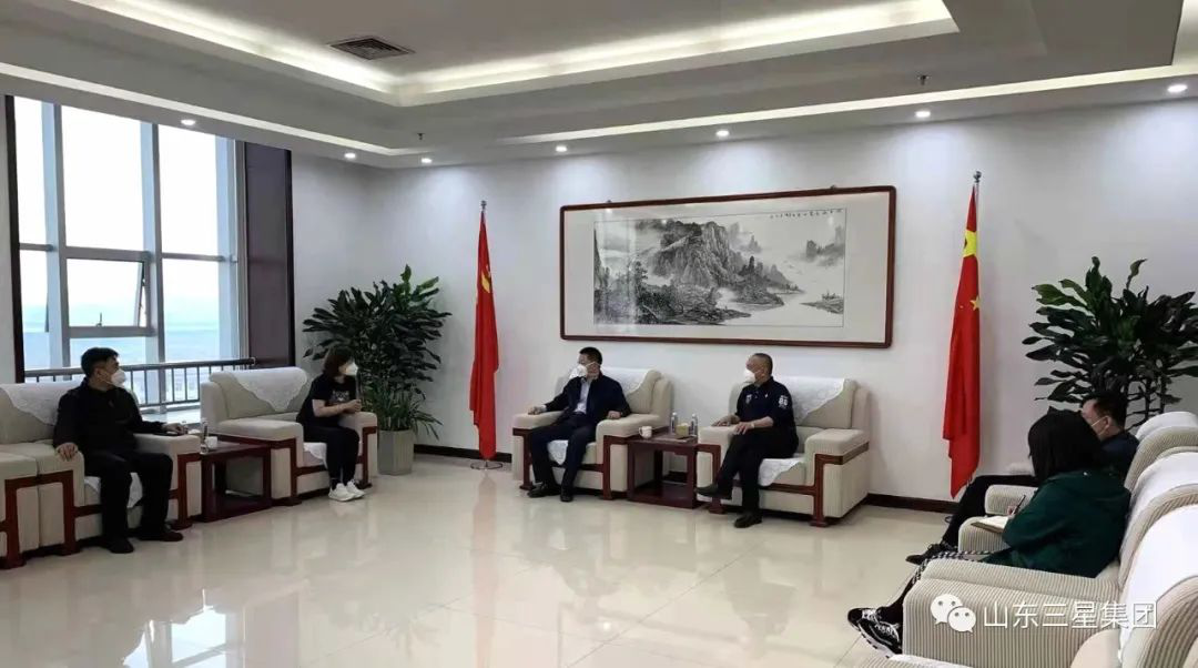 鄒平市委常委、宣傳部長，副市長商獻(xiàn)文到山東三星集團(tuán)調(diào)研疫情防控和生產(chǎn)經(jīng)營情況