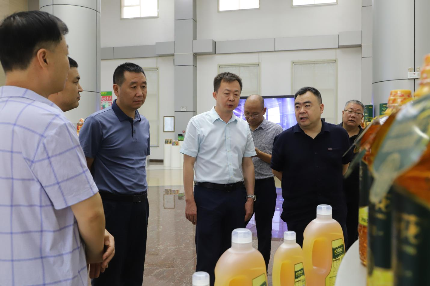 奉節(jié)縣農業(yè)農村委來山東三星集團考察交流