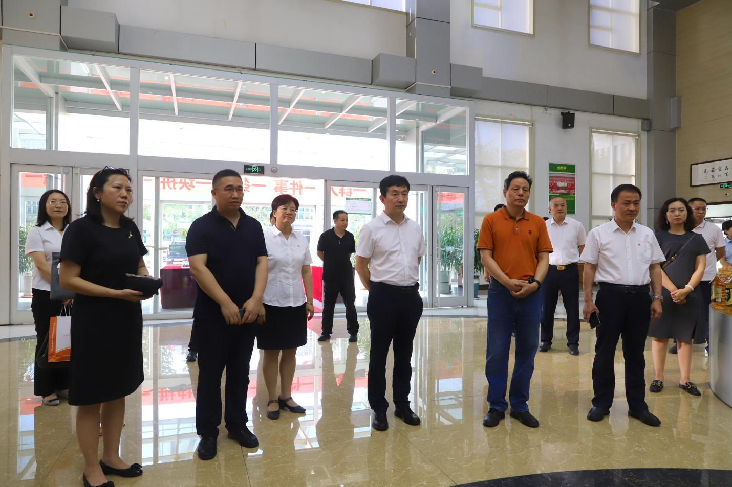 四川、山東農擔公司來山東三星集團調研
