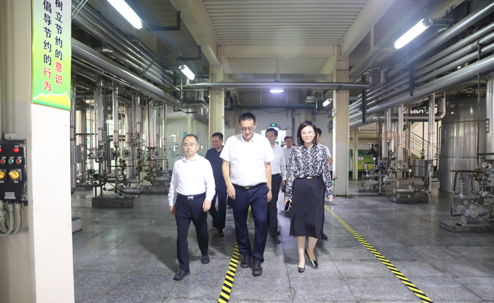 山東省政協(xié)黨組成員、副主席張新文來山東三星集團(tuán)調(diào)研