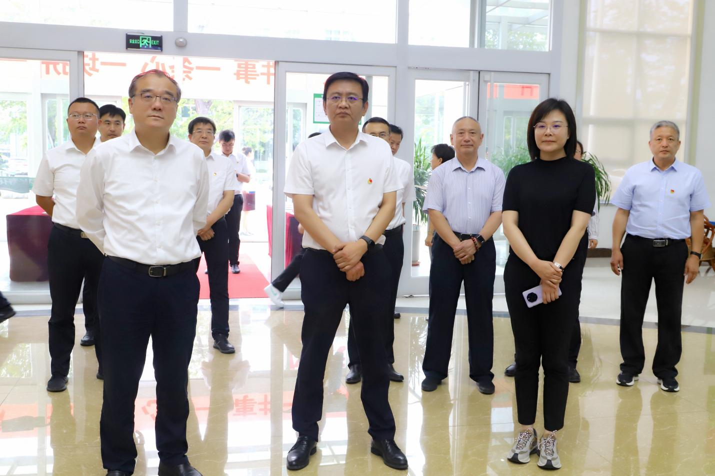 濱州市農(nóng)業(yè)農(nóng)村局來山東三星集團(tuán)開展市縣鄉(xiāng)三級聯(lián)動(dòng)主題黨日活動(dòng)