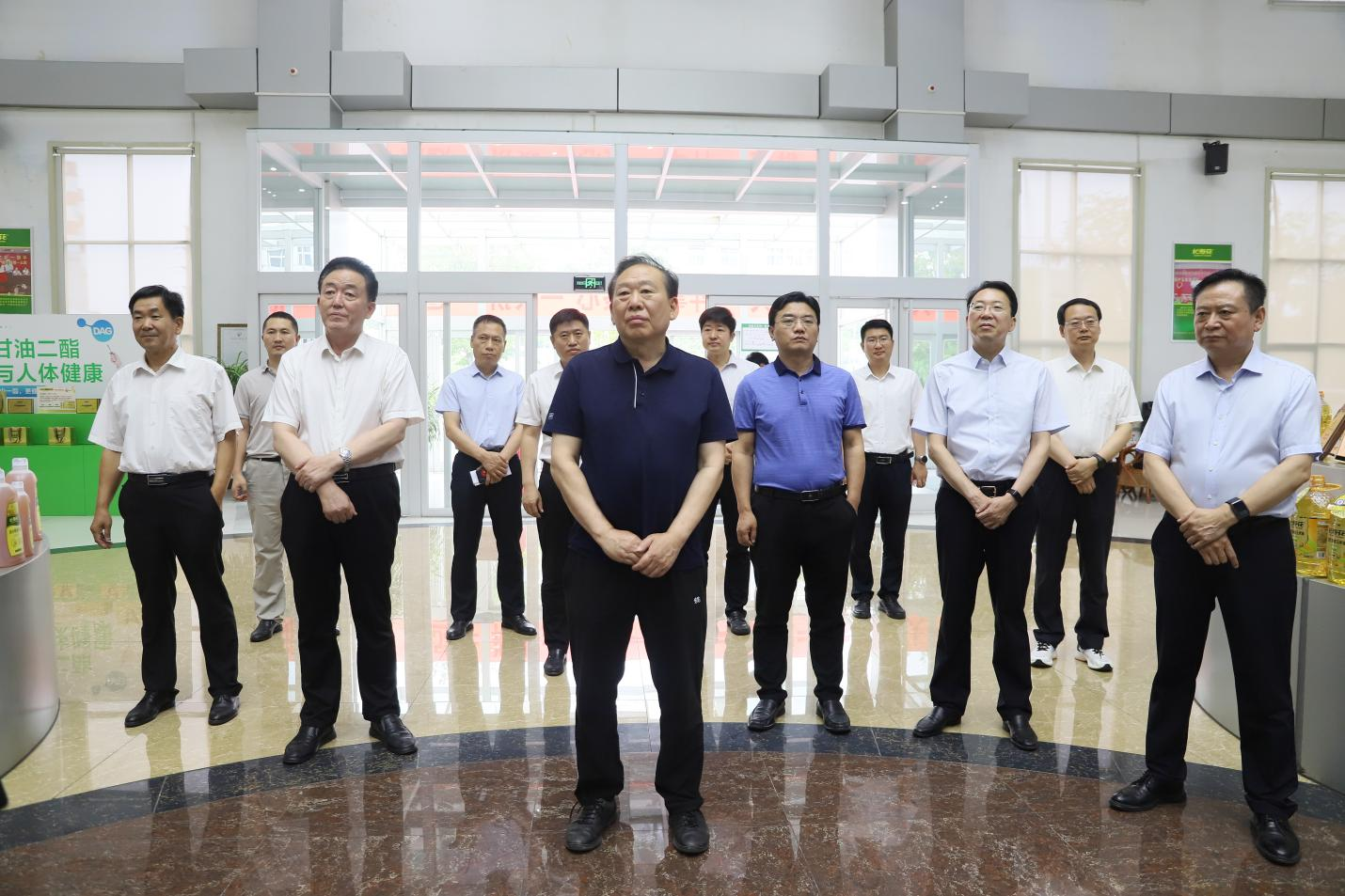 山東省政協副主席王修林來山東三星集團調研