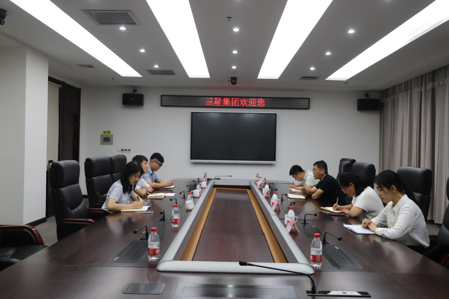 鄒平市委組織部、市人社局調(diào)研工作組來山東三星集團(tuán)開展用工需求專題調(diào)研