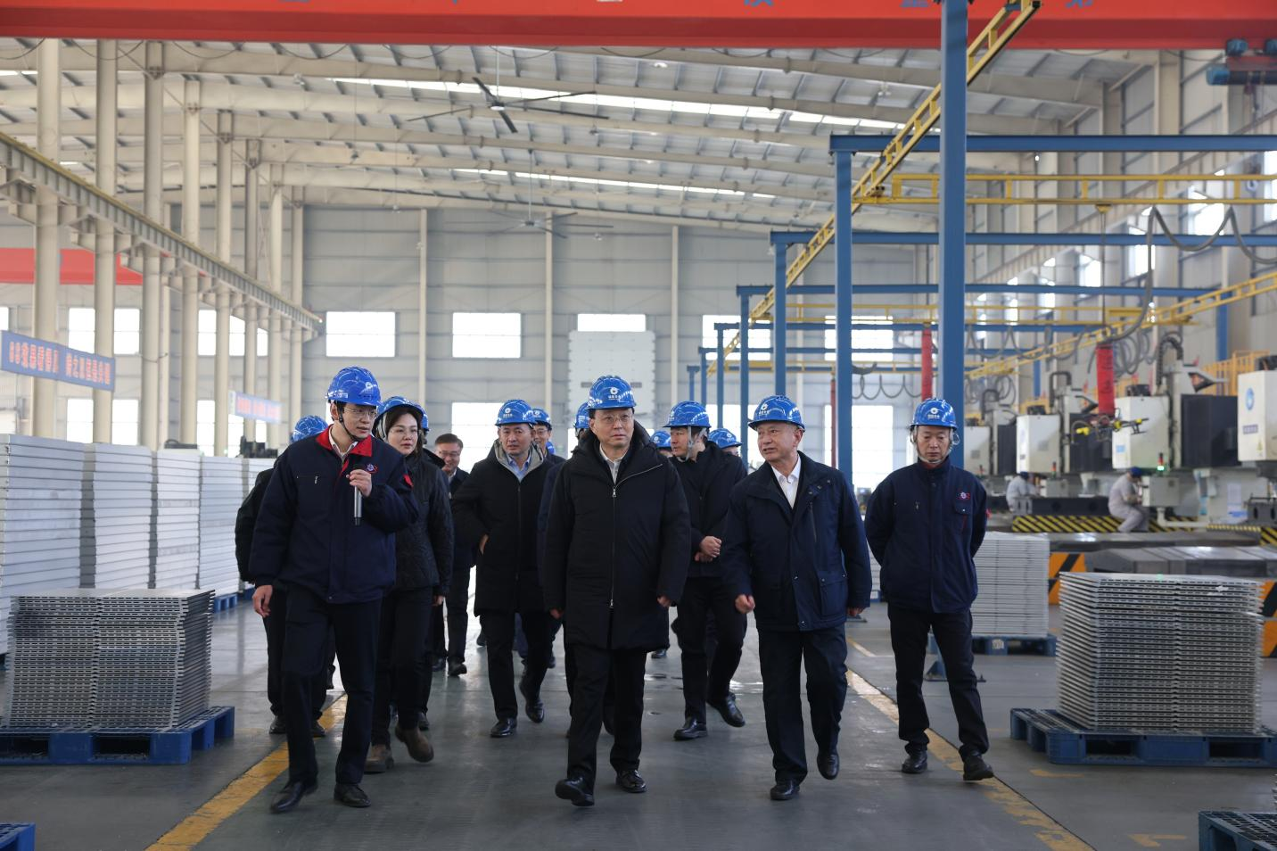 鄒平市委書記張謙來山東三星集團宣講濱州市“兩會”精神并調(diào)研