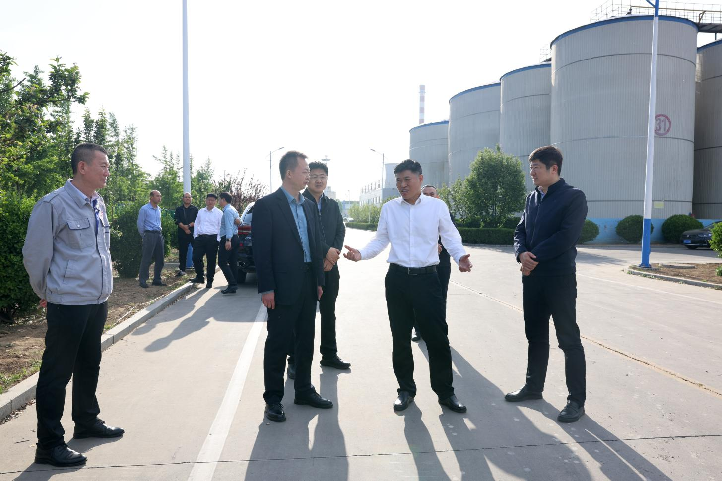 鄒平市委副書記劉德軍來山東三星集團(tuán)調(diào)研