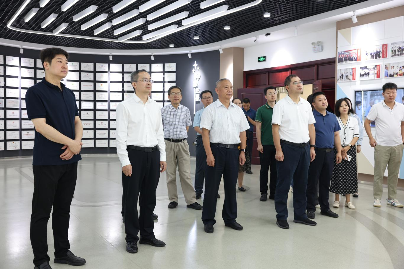 南京農(nóng)業(yè)大學(xué)食品科技學(xué)院來(lái)山東三星集團(tuán)調(diào)研