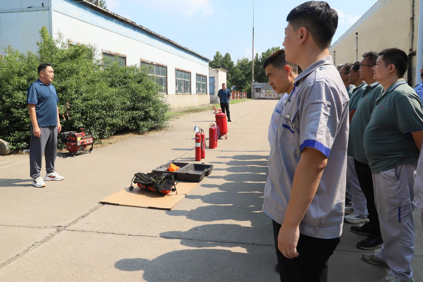 以演促練 筑牢防線｜山東三星集團(tuán)組織開(kāi)展消防技能培訓(xùn)活動(dòng)