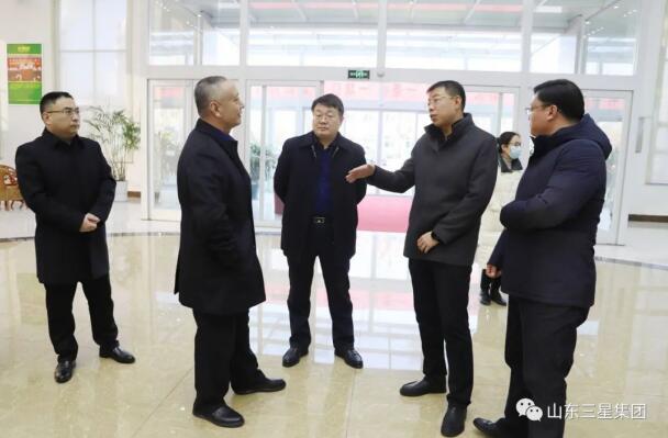 鄒平市委常委、統(tǒng)戰(zhàn)部部長王欣來山東三星集團參觀調研