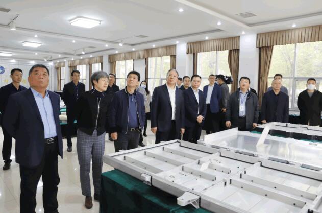 中國信達黨委委員、副總裁胡繼良一行來山東三星集團參觀調研